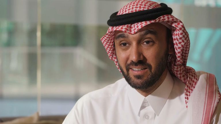 Sports minister Prince Abdulaziz bin Turki Al-Faisal