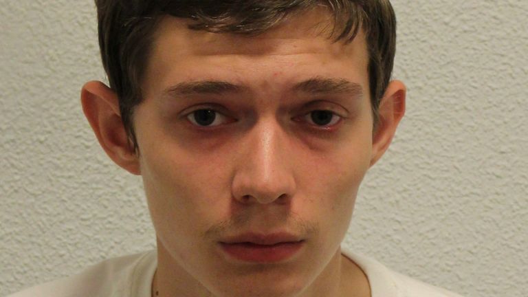 Scott Coombe, 24, pleaded guilty to the manslaughter of 18-month-old Andrew Cawker. Pic: Met Police