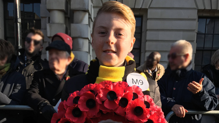 Ben O&#39;Donnell, 14, was just a baby when his dad, WO2 Gary O&#39;Donnell, was killed in action while on tour in Afghanistan. Pic: Scotty&#39;s Little Soldiers