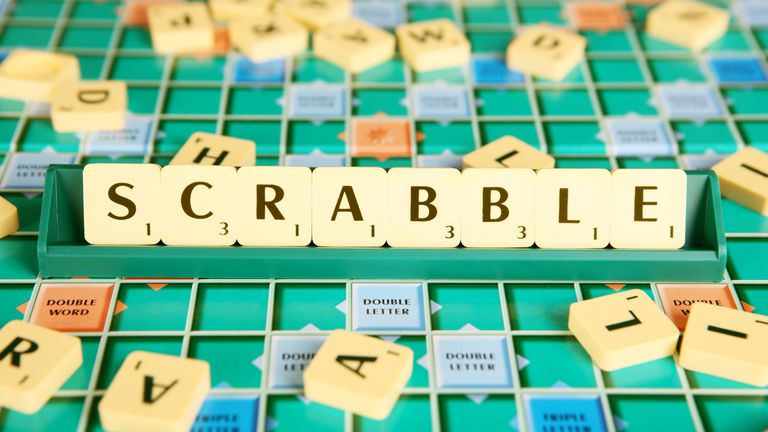 Brisbane, Australia - April 26, 2014: Scrabble brand crossword game. Copyright 2006 by Mattel, Inc. Scrabble is a registered trademark of J.W. Spear and Sons. Ltd. Pic: iStock