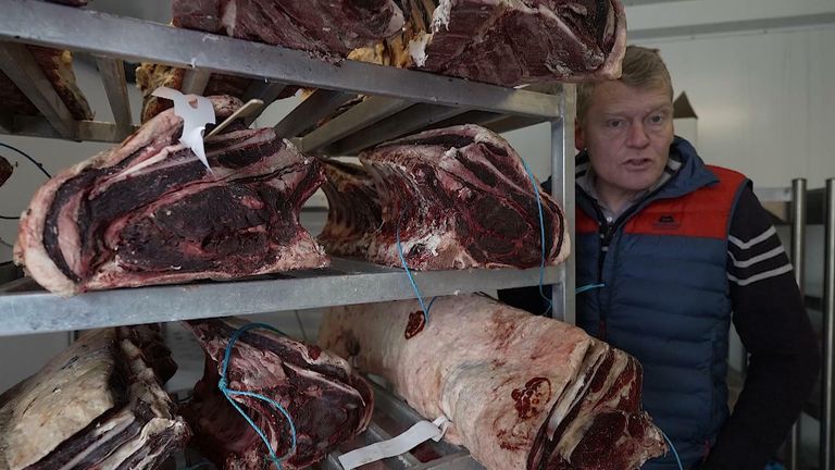 Tom Heap visits an Oxfordshire butcher 