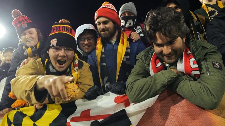 Maryland fans are confident that their country's team will have a good World Cup