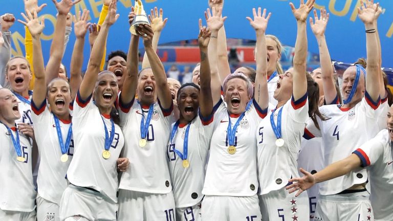 The US women's team are perennial winners