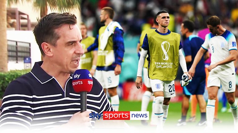 Gary Neville: Phil Foden es la estrella de Inglaterra |  ‘Estaría en Brasil, Francia como once inicial’ |  Vídeo |  Ver programa de televisión