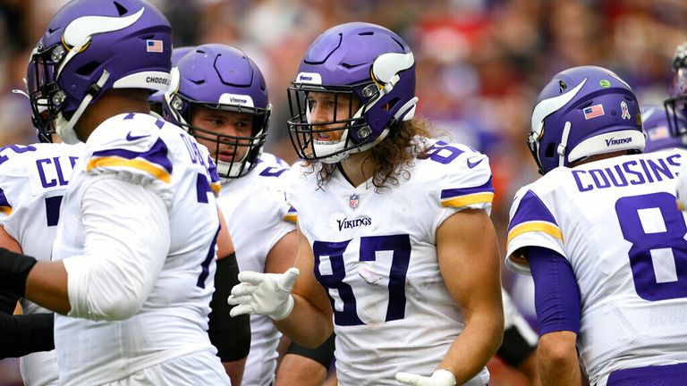 TJ Hockenson: Vibe around the Minnesota Vikings is awesome | Video ...