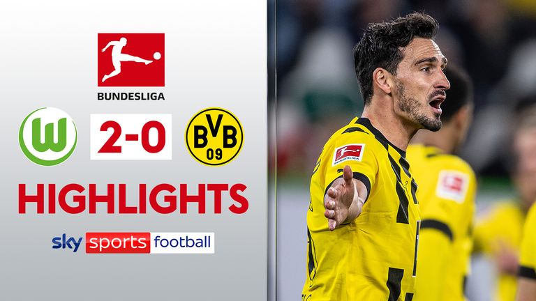 Wolfsburg Borussia Dortmund | highlights | Video Watch TV | Sky Sports