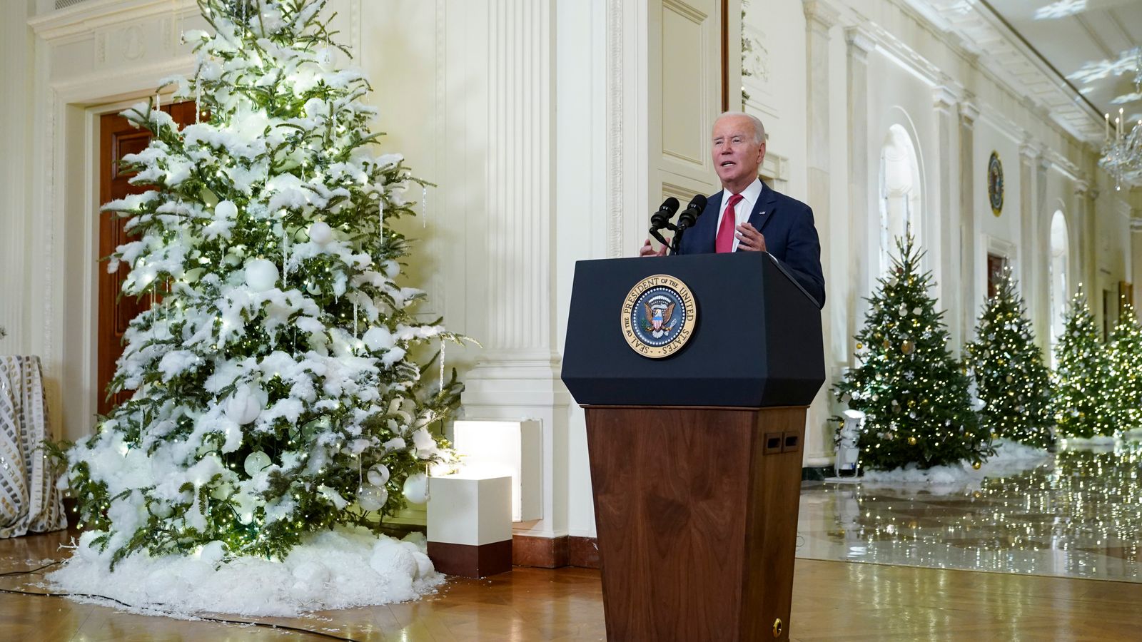 Joe Biden calls for unity in Christmas message US News Sky News