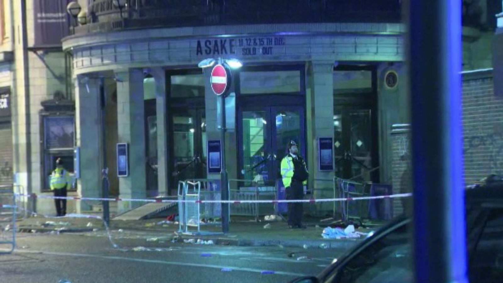 Four people in critical condition after crowd trouble at Asake concert in Brixton