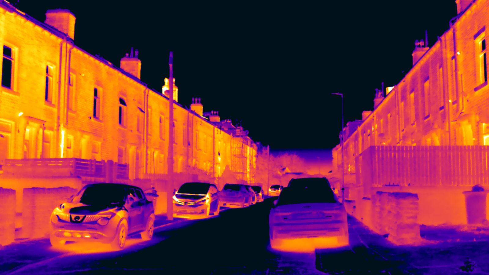 Damp walls and poor insulation: Thermal images show life inside England and Wales' coldest neighbourhoods