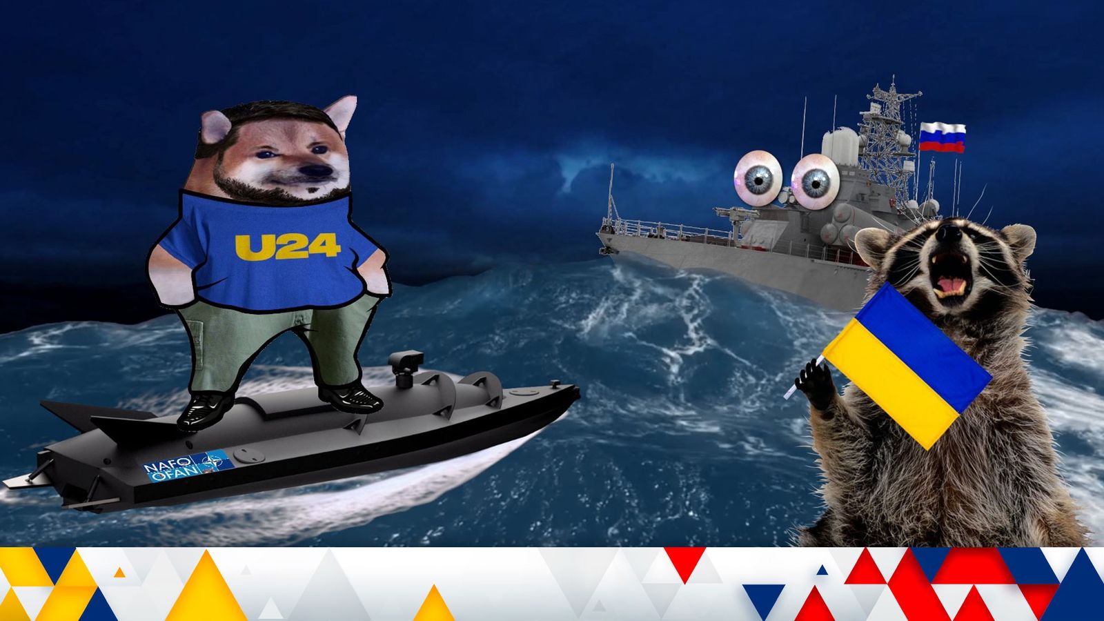 Ukraine's internet army of 'fellas' buy sea drone to hunt Russian ships - and name it after celebrity raccoon