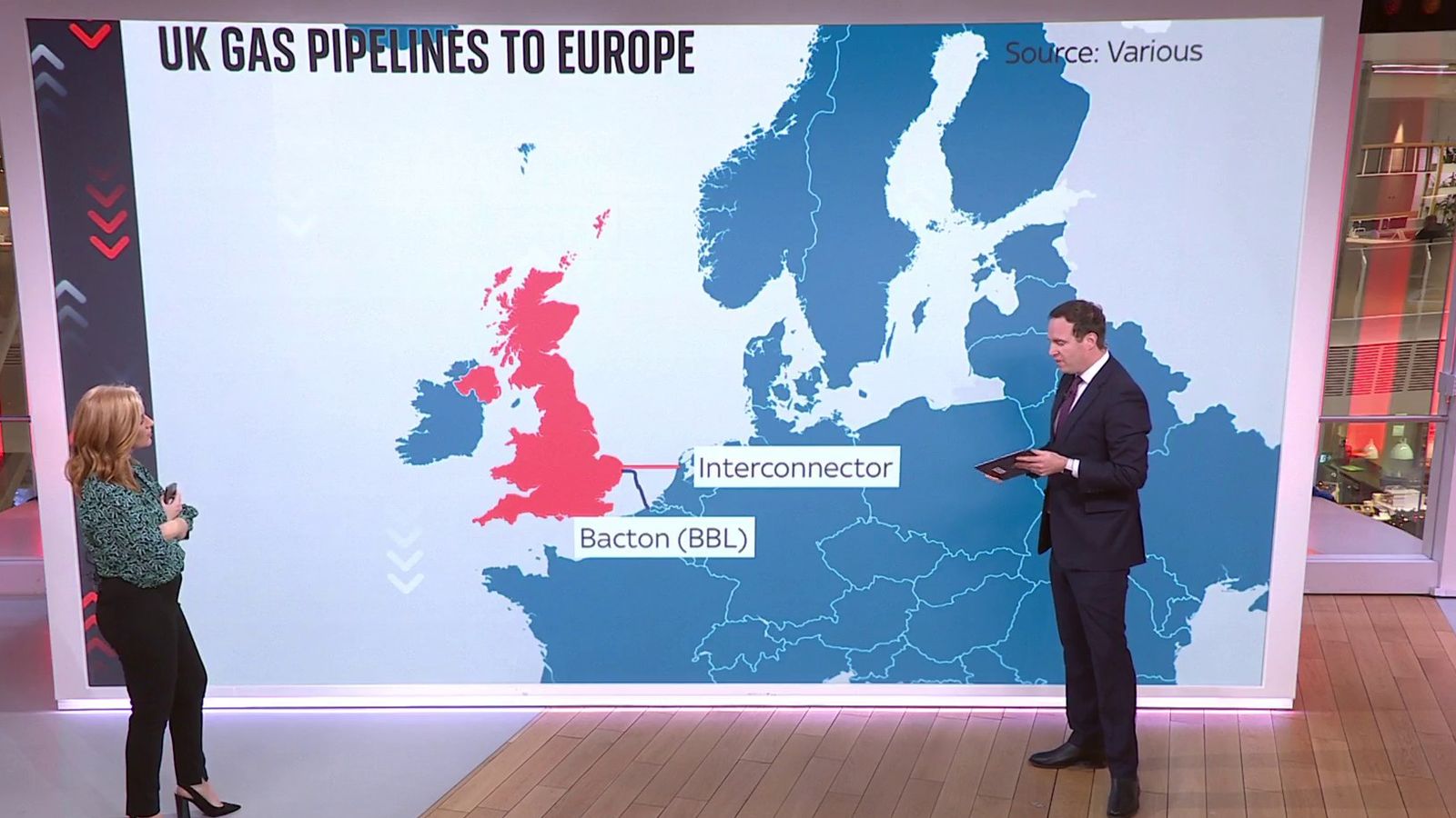 Cost of Living: Cold snap sees surge in gas demand | Money News | Sky News