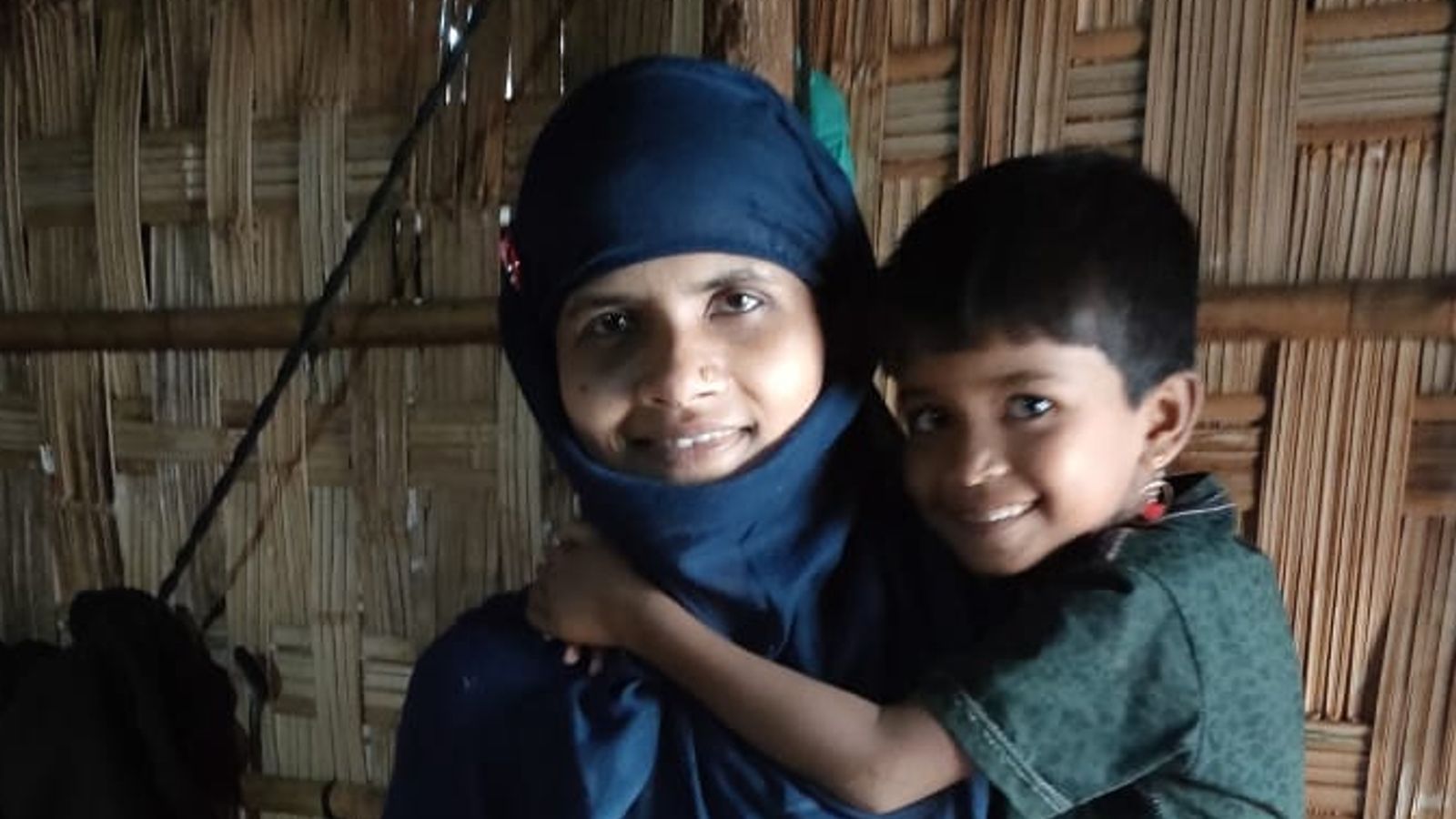 Rohingya mother and daughter rescued after being adrift on boat for almost a month