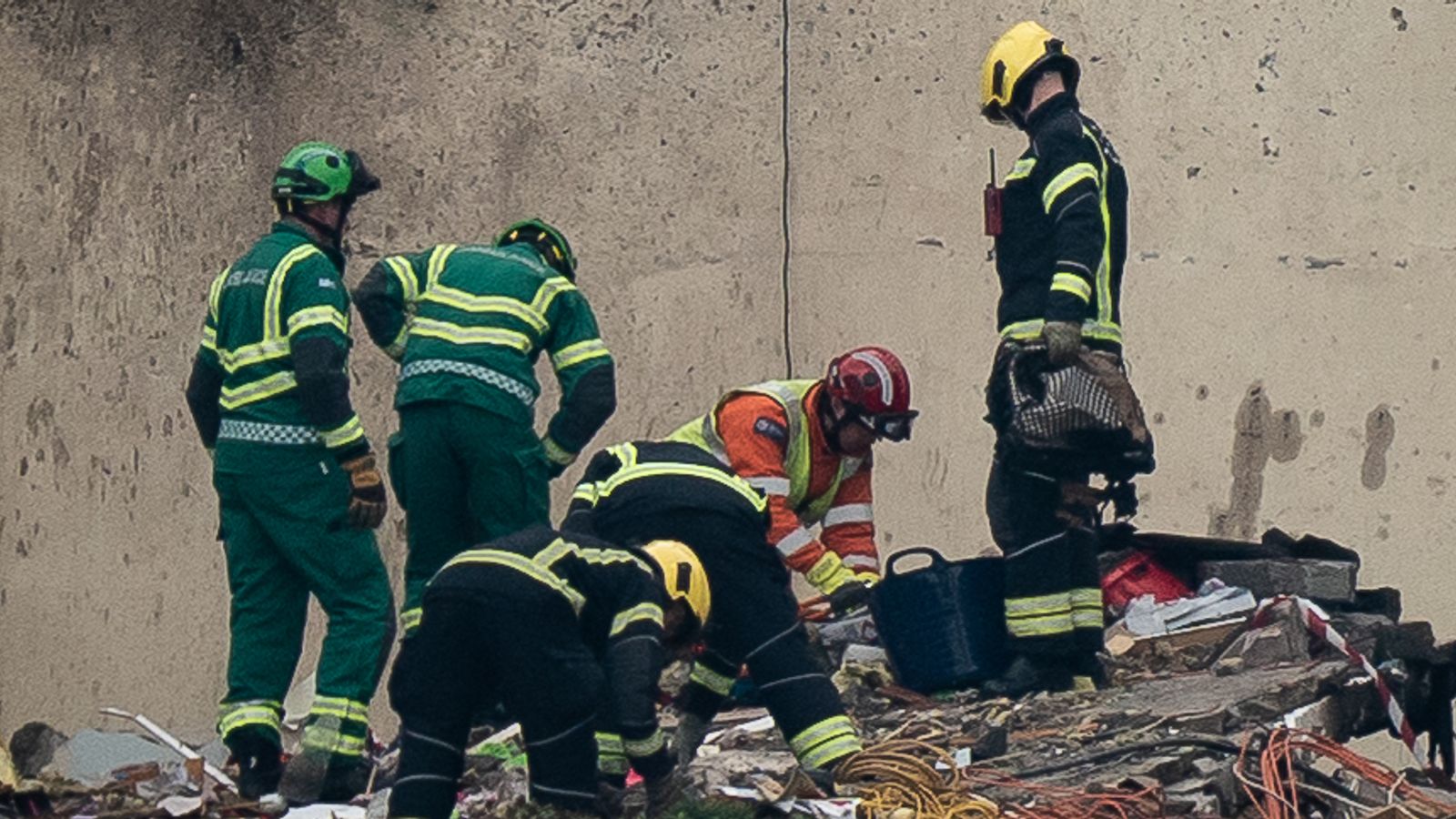 Jersey tower explosion: Five people now confirmed to have died 