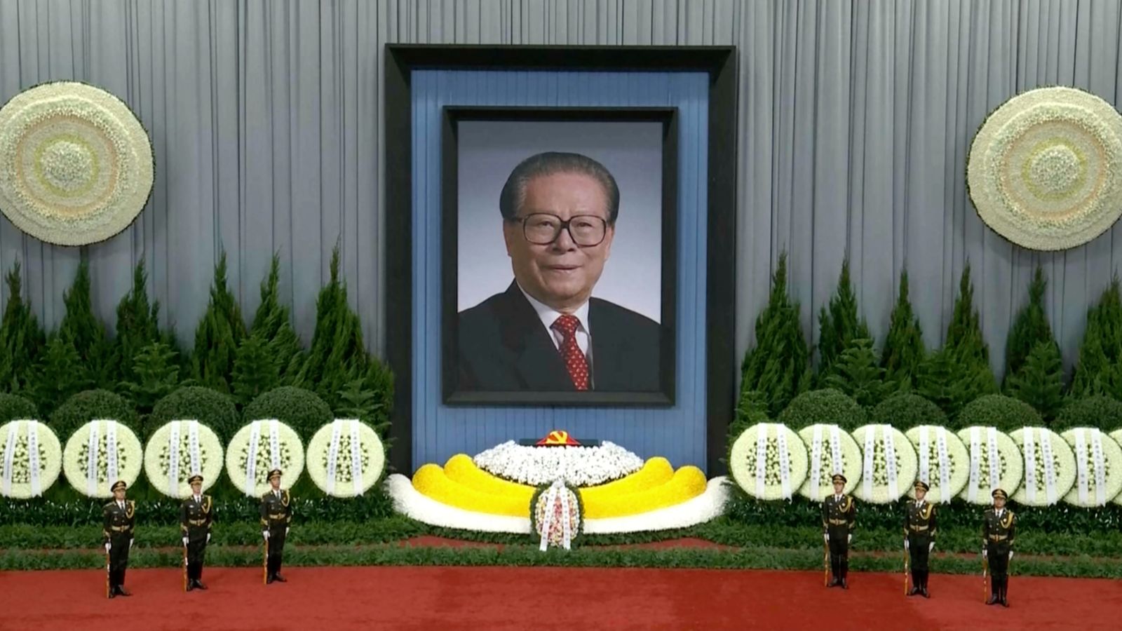 Le président Xi Jinping s’exprime pendant une heure au mémorial organisé pour le défunt dirigeant chinois Jiang Zemin |  Nouvelles du monde