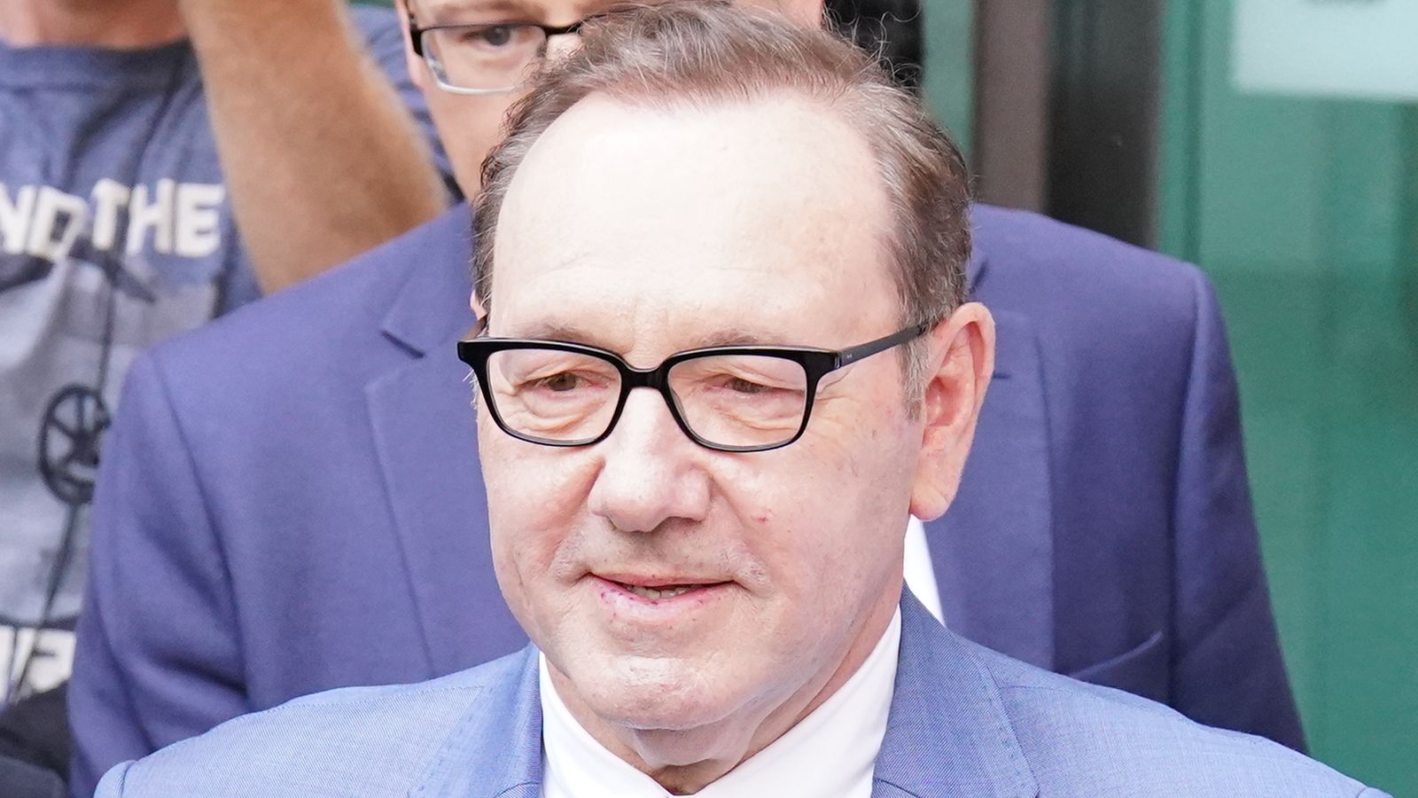 Kevin Spacey appears in court via videolink accused of seven further sex offences