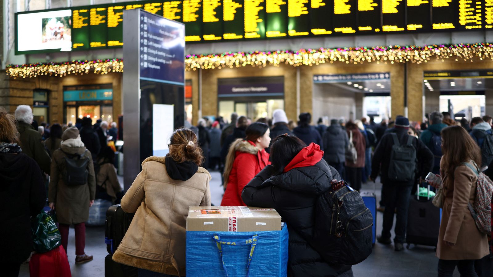 Rail strikes continue to cause chaos | News UK Video News | Sky News
