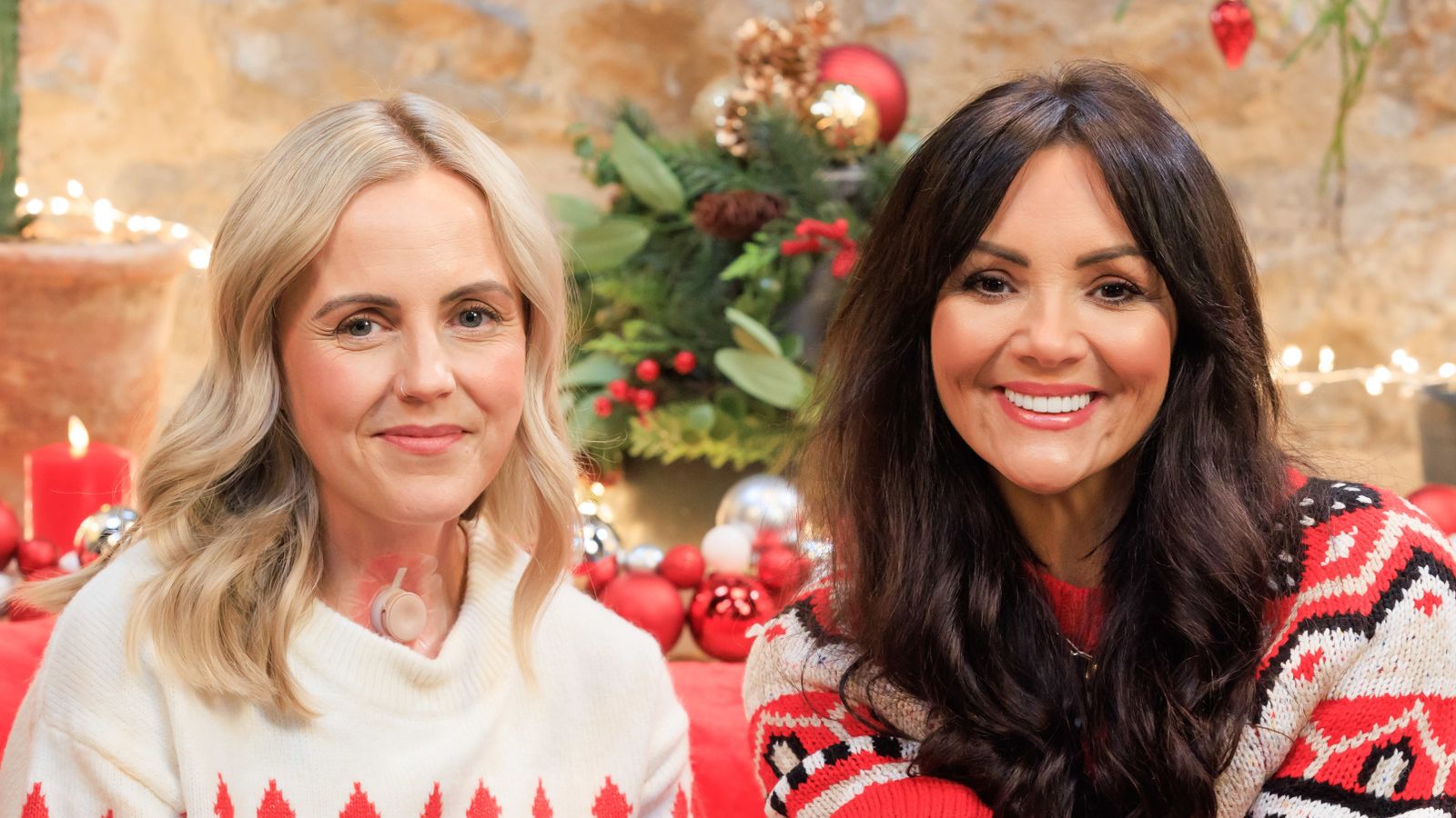 Martine McCutcheon helps Love Actually fan who had voice box removed due to cancer to sing Christmas carol