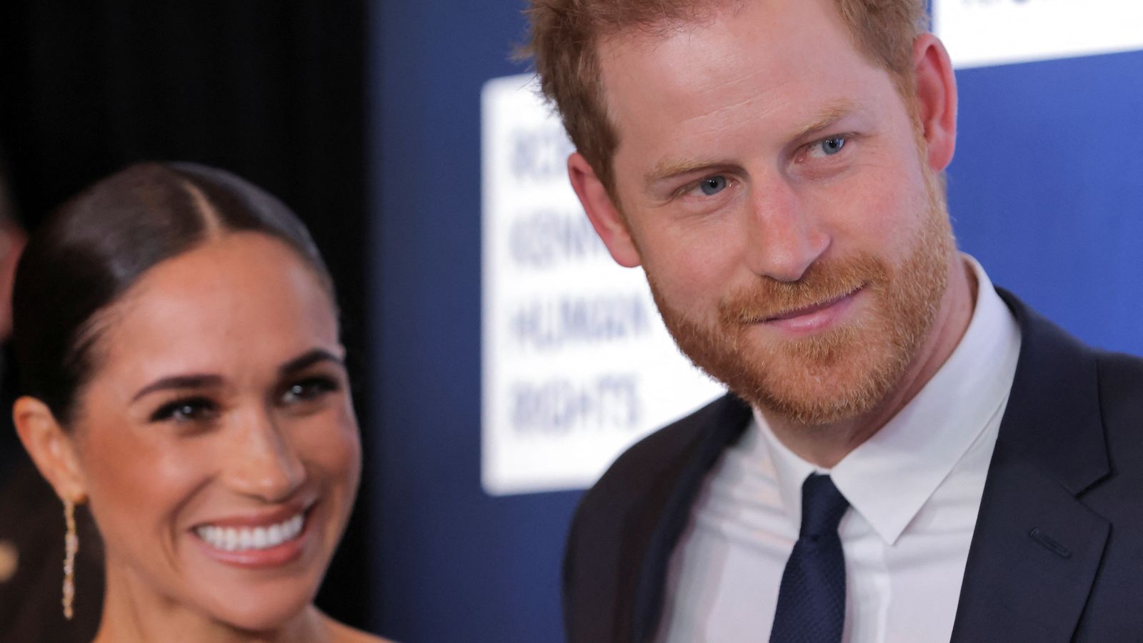 Harry and Meghan face questions about Royal Family at awards ceremony - as Netflix release looms