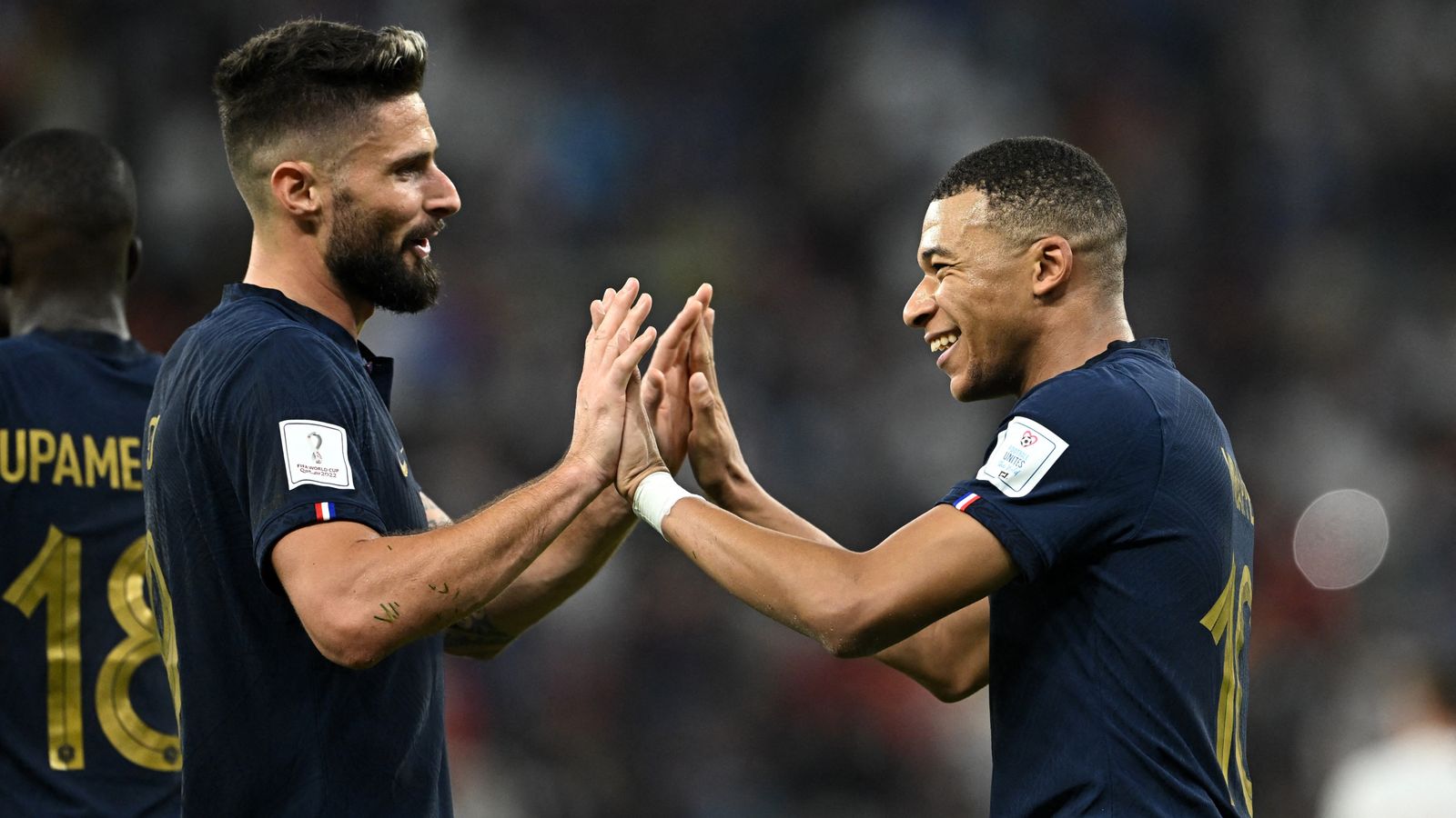 World Cup 2022: Olivier Giroud and Kylian Mbappe both break records as France reach quarter-finals