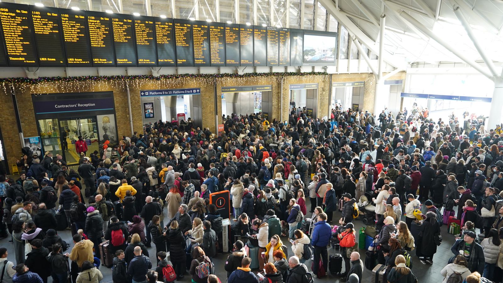 Warning of more chaos on rail network into new year due to latest strikes