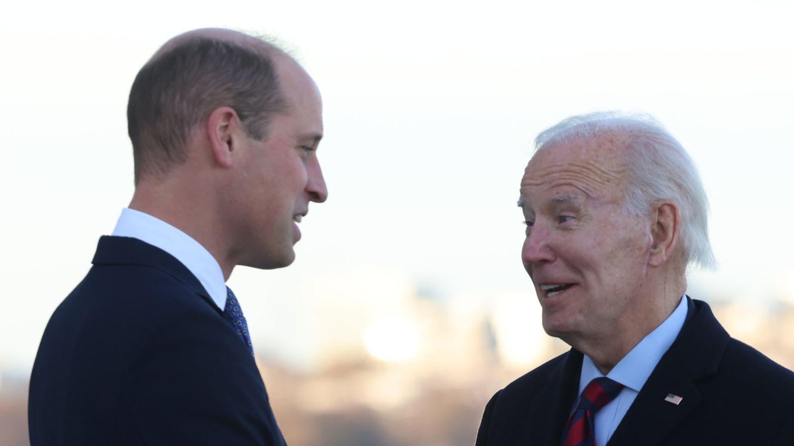 Prince William meets President Joe Biden for ‘warm, friendly and substantive discussion’ ahead of Earthshot Prize ceremony