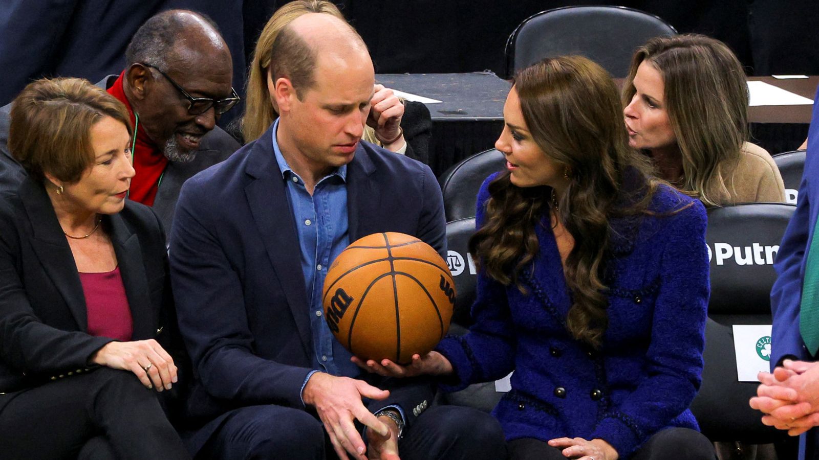 William and Kate in US as prince distances himself from race row