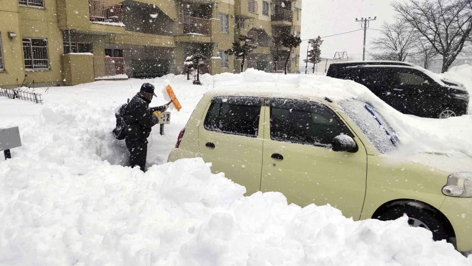 De fortes chutes de neige ont fait 13 morts et laissé plus de 10 000 foyers sans électricité au Japon |  Nouvelles du monde
