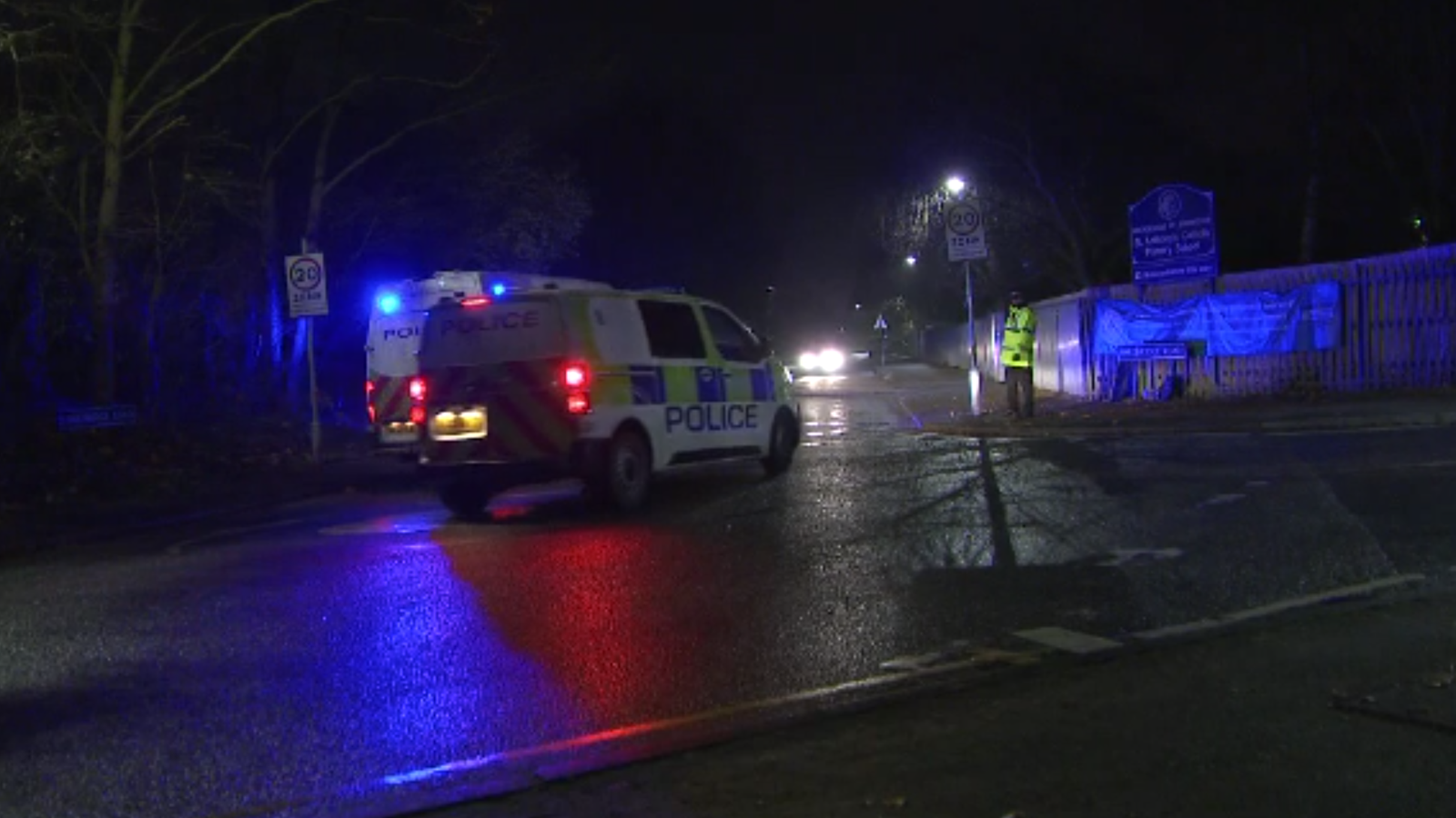 Solihull lake rescue: 'Number of people' in 'critical condition' after falling through ice as search continues