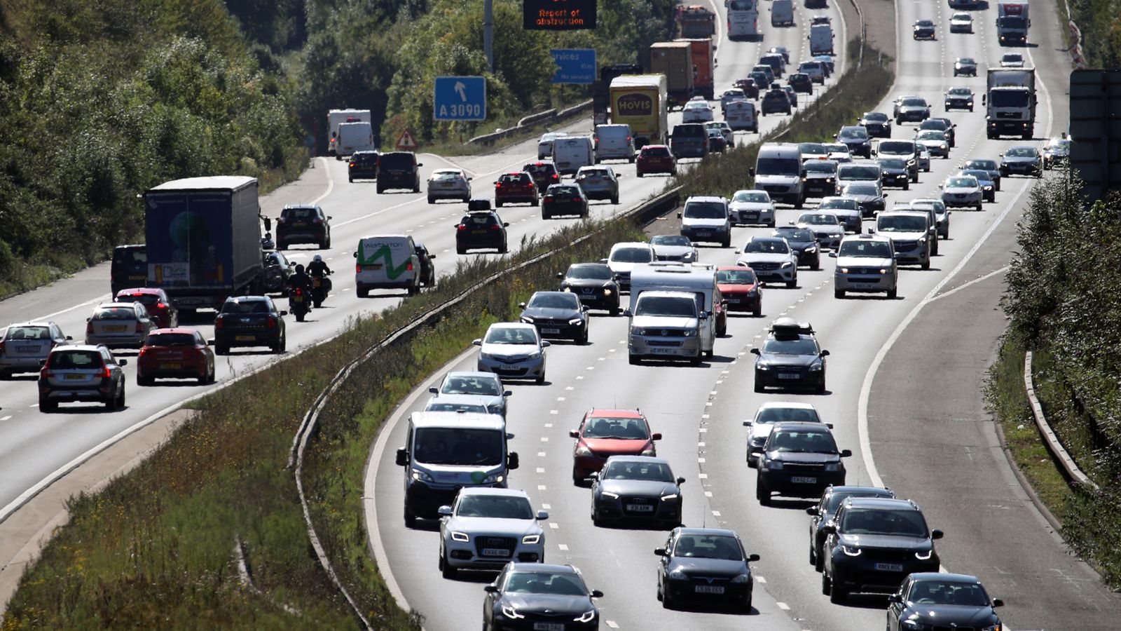 Avertissement de voyage de Noël alors que les travailleurs de la route feront la grève en même temps que les débrayages ferroviaires |  Nouvelles du Royaume-Uni