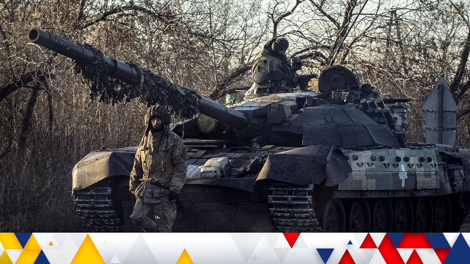 Ukrainians fighting Russian mercenaries and plummeting temperatures in the Battle for Bakhmut