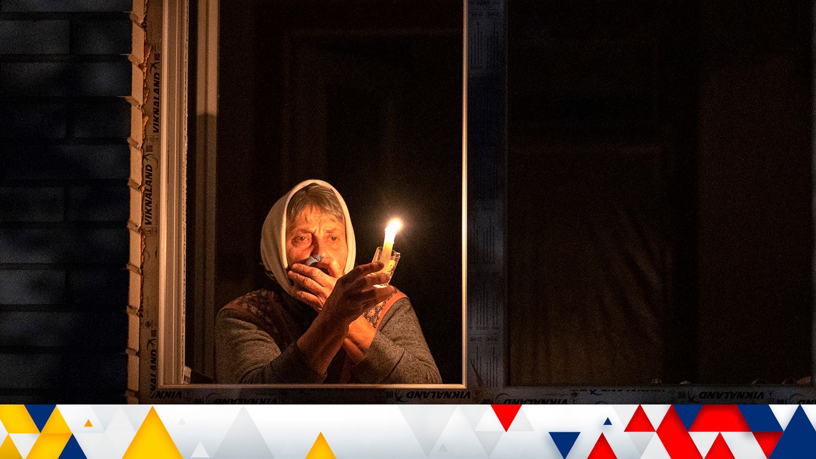 熱、光、水の供給が数日間中断されたため、キエフで落雷世界のニュース