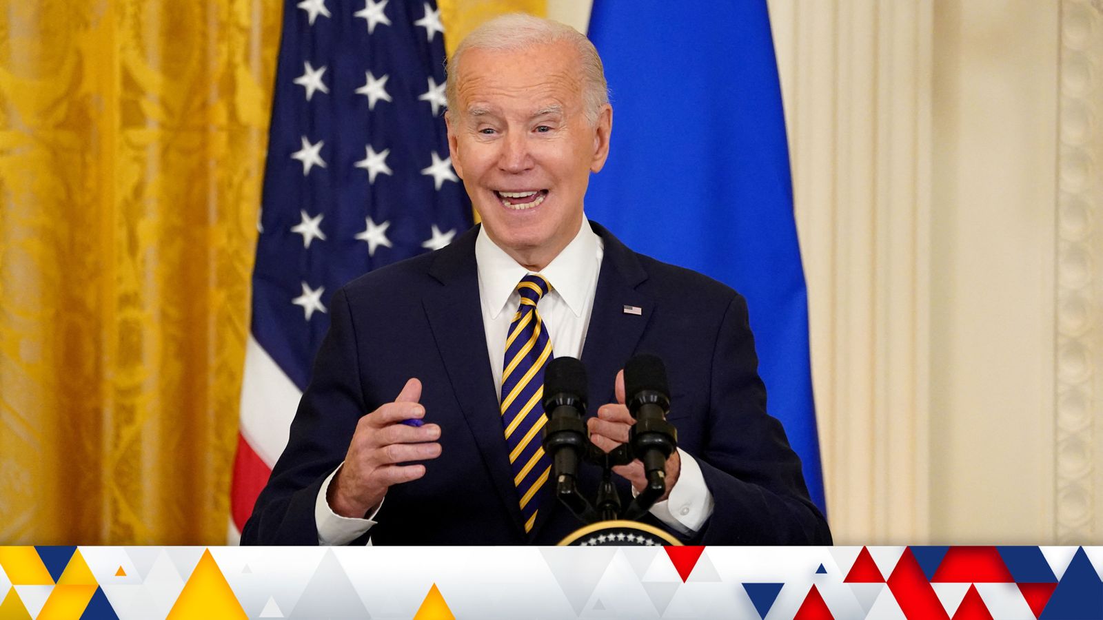 'Americans prepared to stand up to bullies': Joe Biden 'not worried' about international support for Ukraine