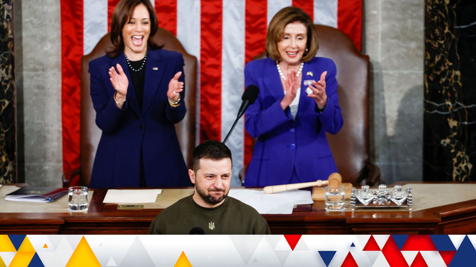 ‘Against all odds’: Standing ovation as President Zelenskyy addresses US Congress; Biden praises Ukraine for ‘unbreakable determination’ | War latest