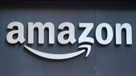 The E-commerce site Amazon takes number  one spot. Pic: AP