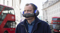 The &#39;Dyson Zone&#39; is a wearable purifier - with headphones. Pic: Dyson