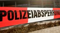 German police tape