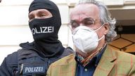 Heinrich XIII was one of those arrested in raids across Germany. Pic: AP