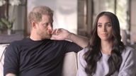 Meghan talking about her miscarriage Screen Grabs taken from Harry and Meghan Netflix documentary Harry & Meghan PIC:NETFLIX