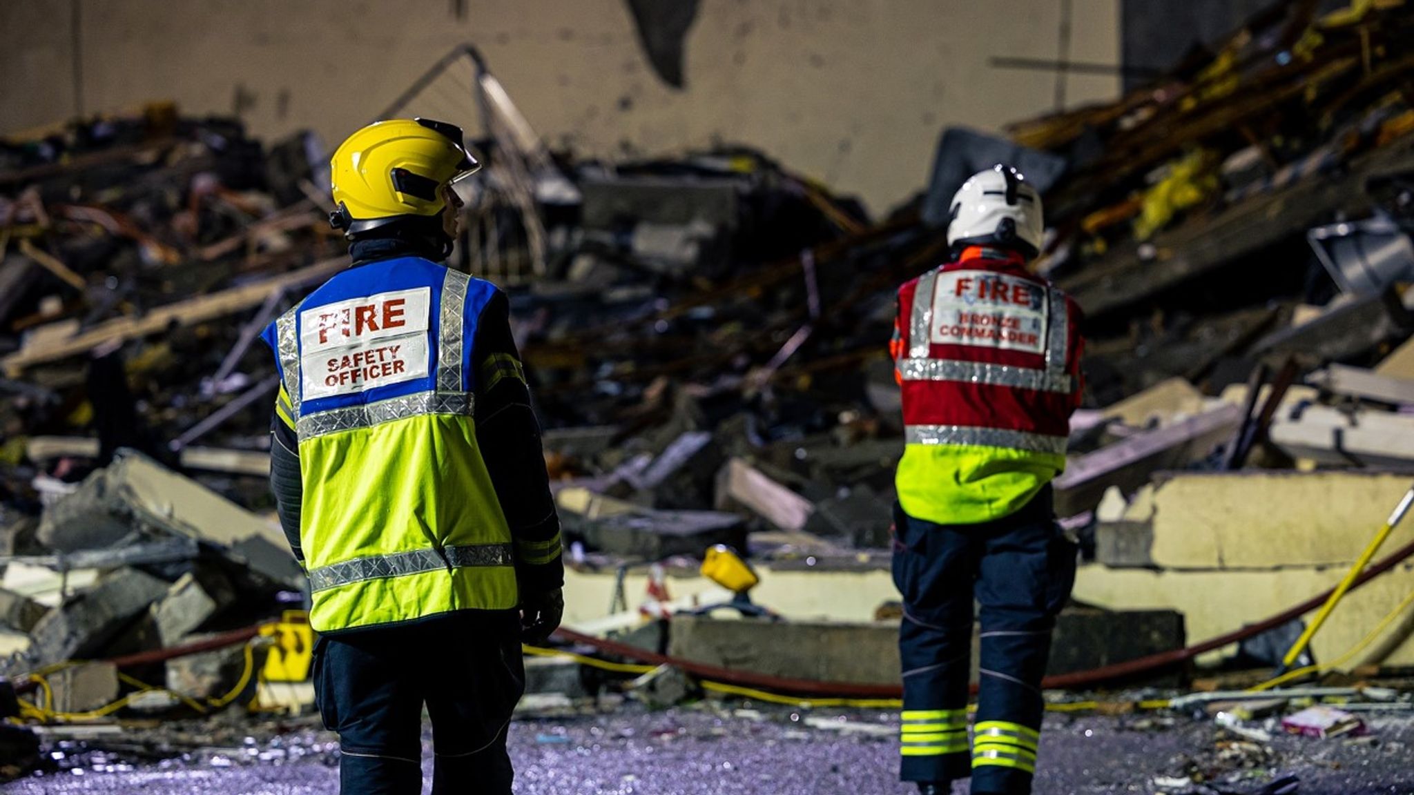 Jersey explosion Rescuers continue search after 'ferocious' explosion