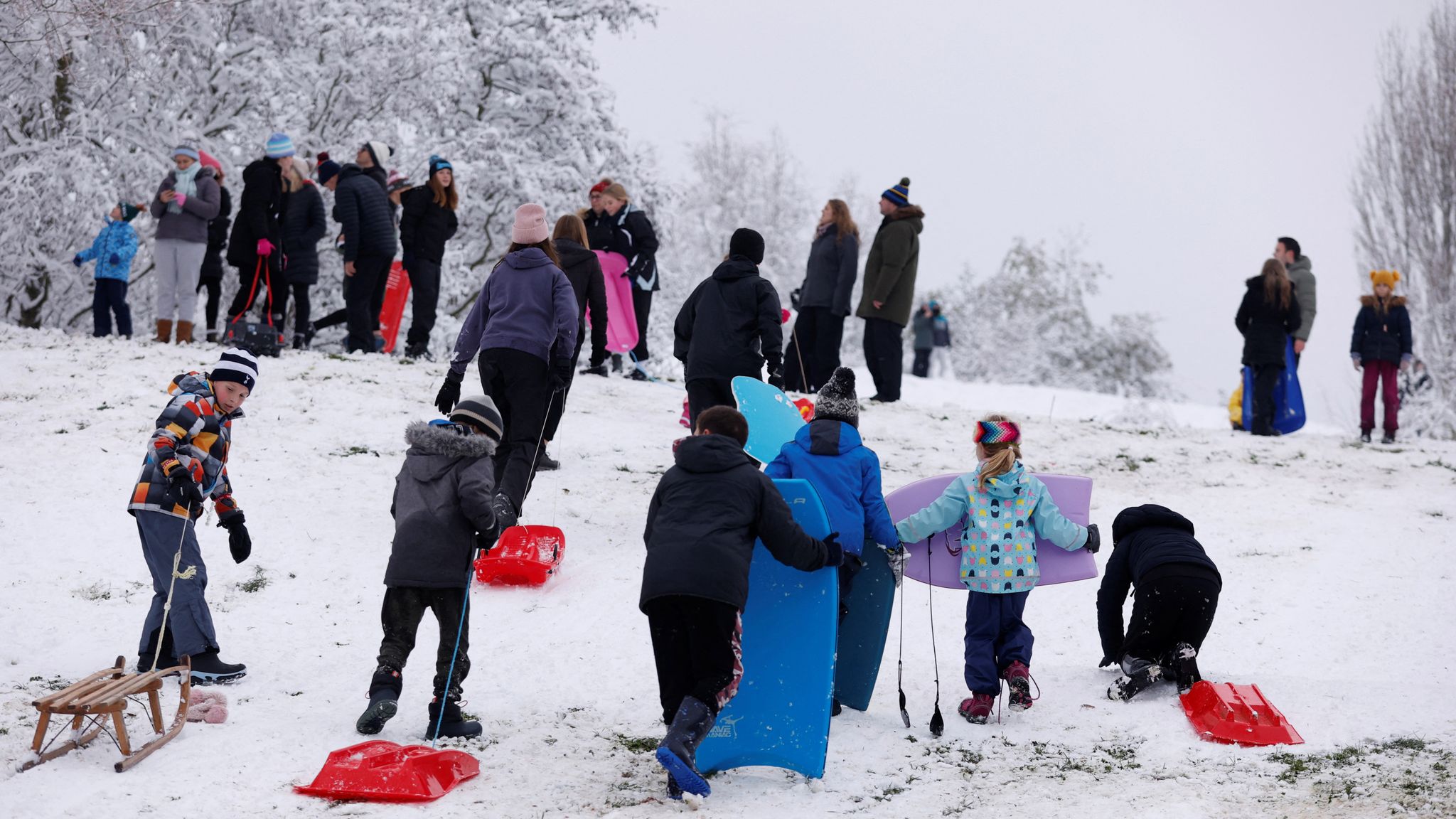 UK Weather: The Big Freeze Across Britain In Pictures | UK News | Sky News