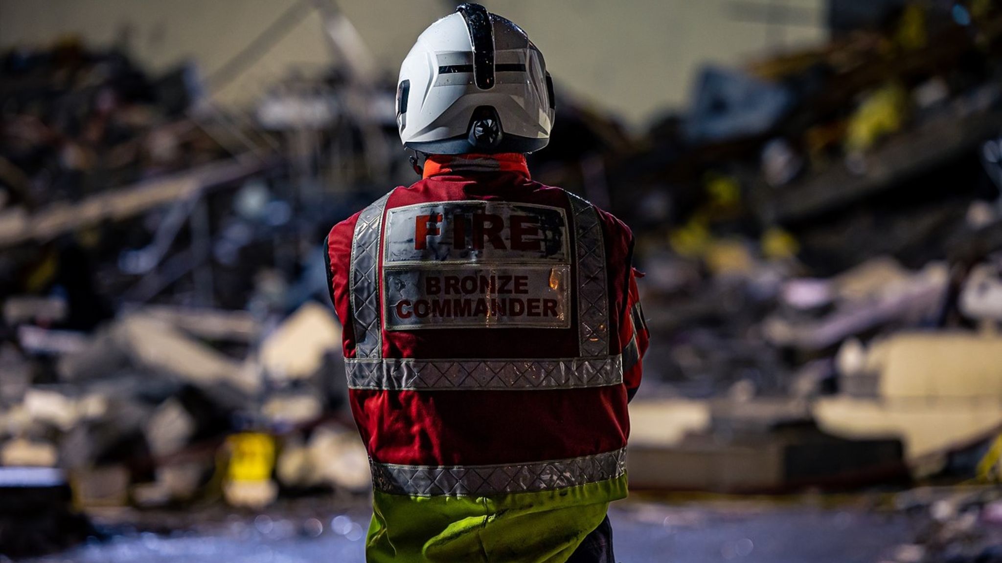 Jersey explosion Rescuers continue search after 'ferocious' explosion