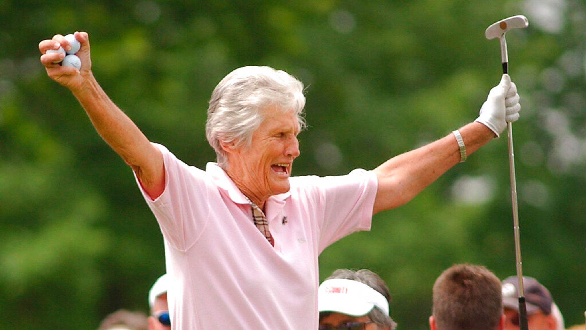 Golfer Kathy Whitworth, who clocked most professional tour victories of