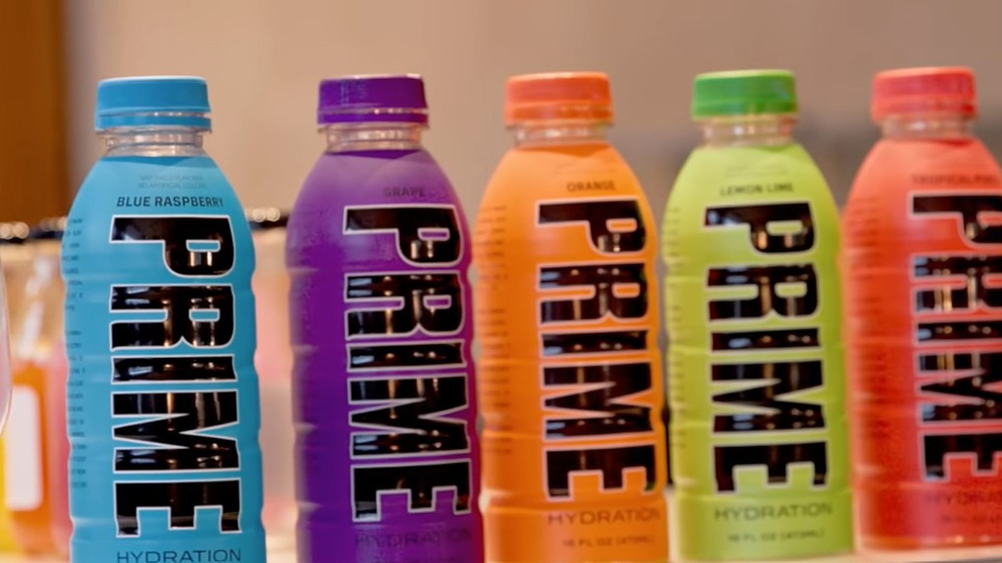 Logan Paul and KSI's sought after energy drink Prime is being sold