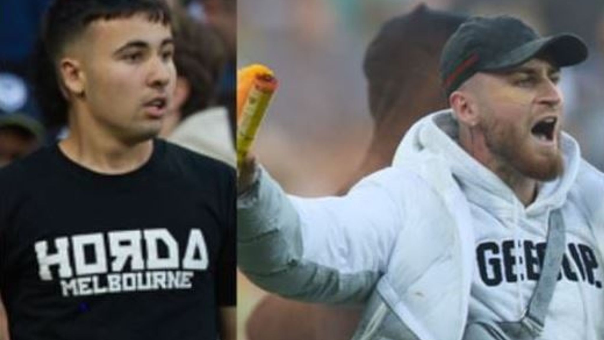 Melbourne football violence Pitch invader images released after goalie