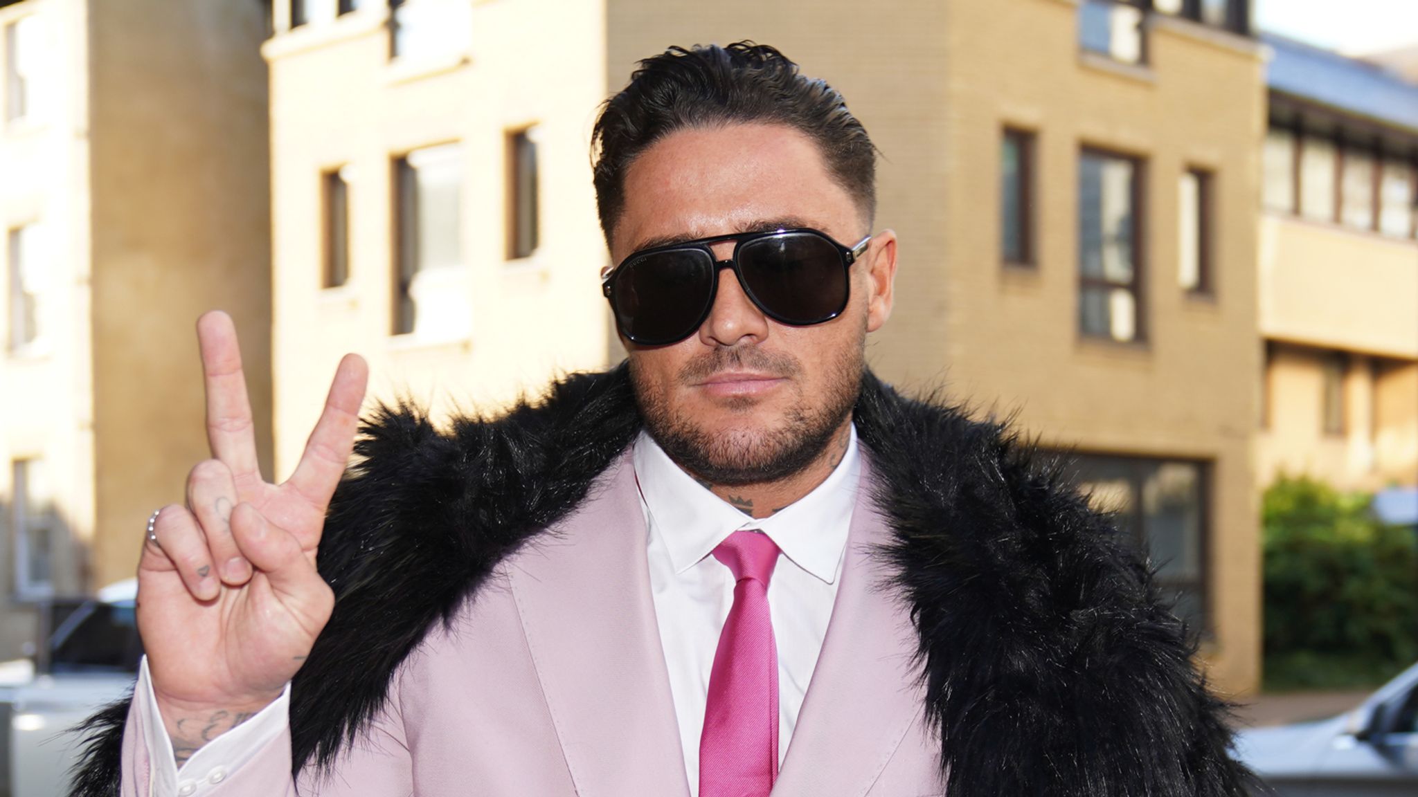 Stephen Bear Reality TV star on trial accused of sharing garden sex tape on OnlyFans Ents and Arts News Sky News