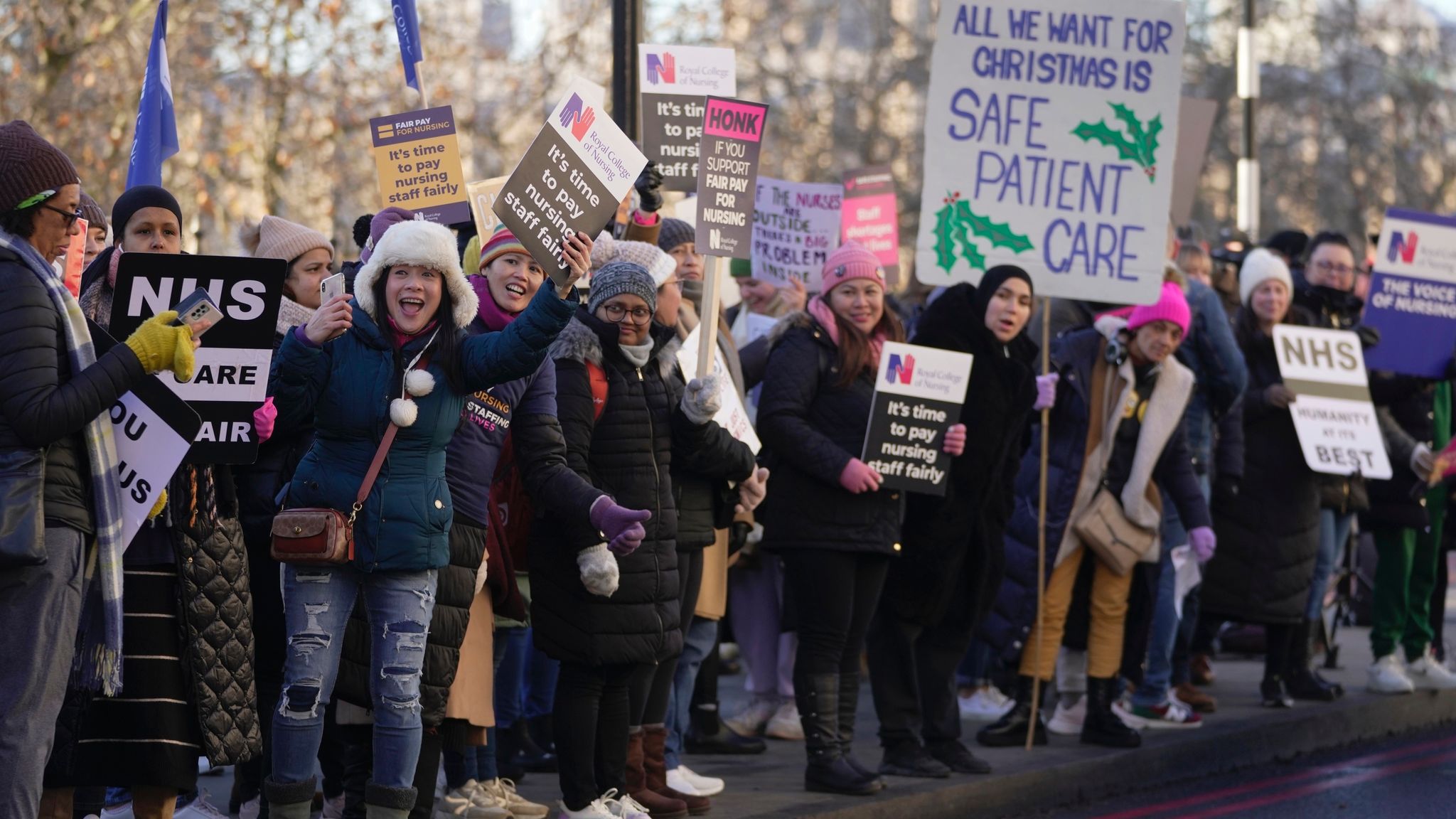 Nurses say they are open to calling off strikes if government discusses