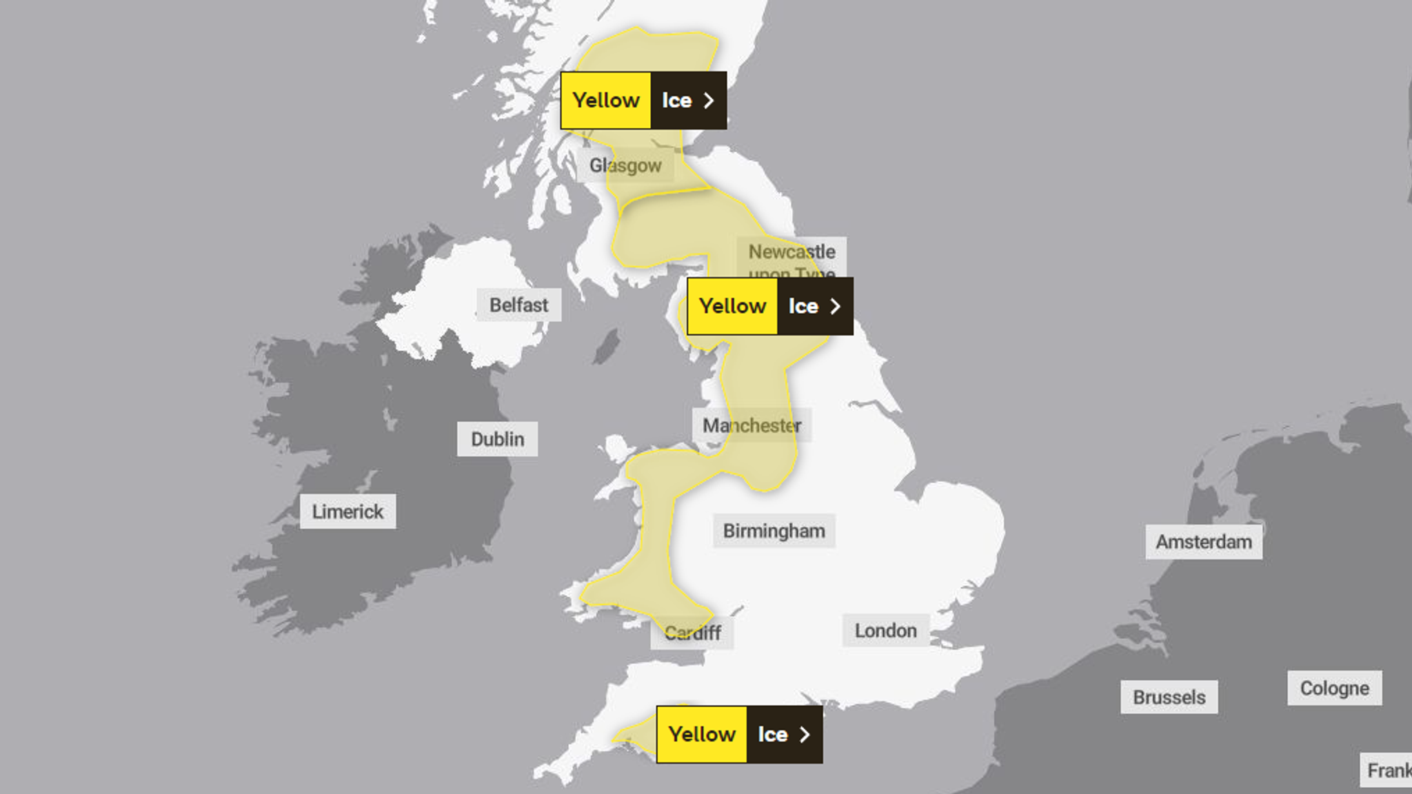 UK Weather: More Warnings Of Severe Cold, Ice And Snow Before Blizzards ...