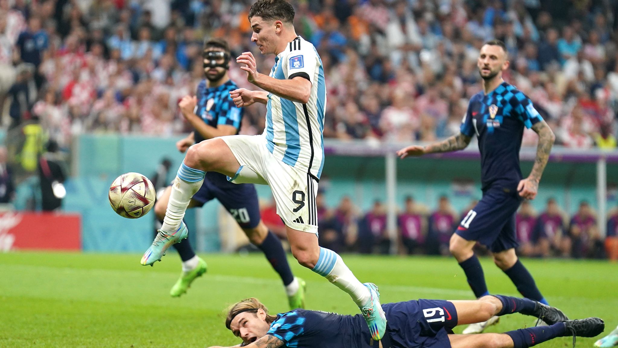 Argentina through to World Cup final: Lionel Messi's side beat Croatia ...
