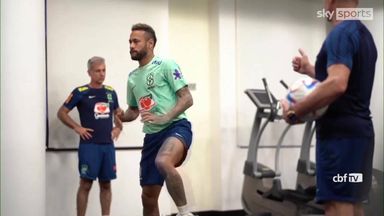 Neymar trains as Brazil to decide on fitness after Cameroon game 