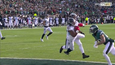 Burks takes huge hit after 'ridiculous' TD catch